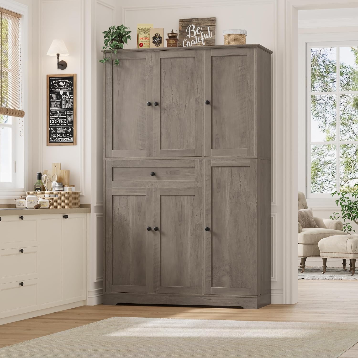 Kitchen Pantry Storage Cabinet - огляд і ціна Food Storage Drawers
