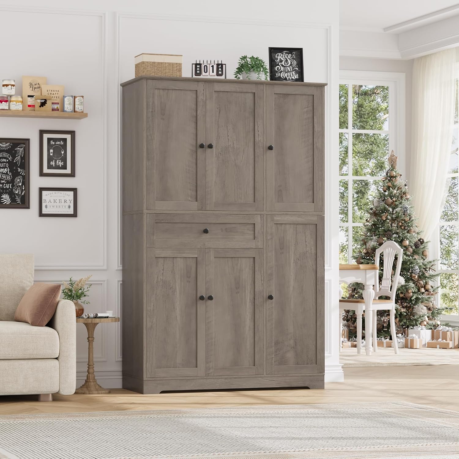 Kitchen Pantry Storage Cabinet - огляд і ціна Food Storage Drawers