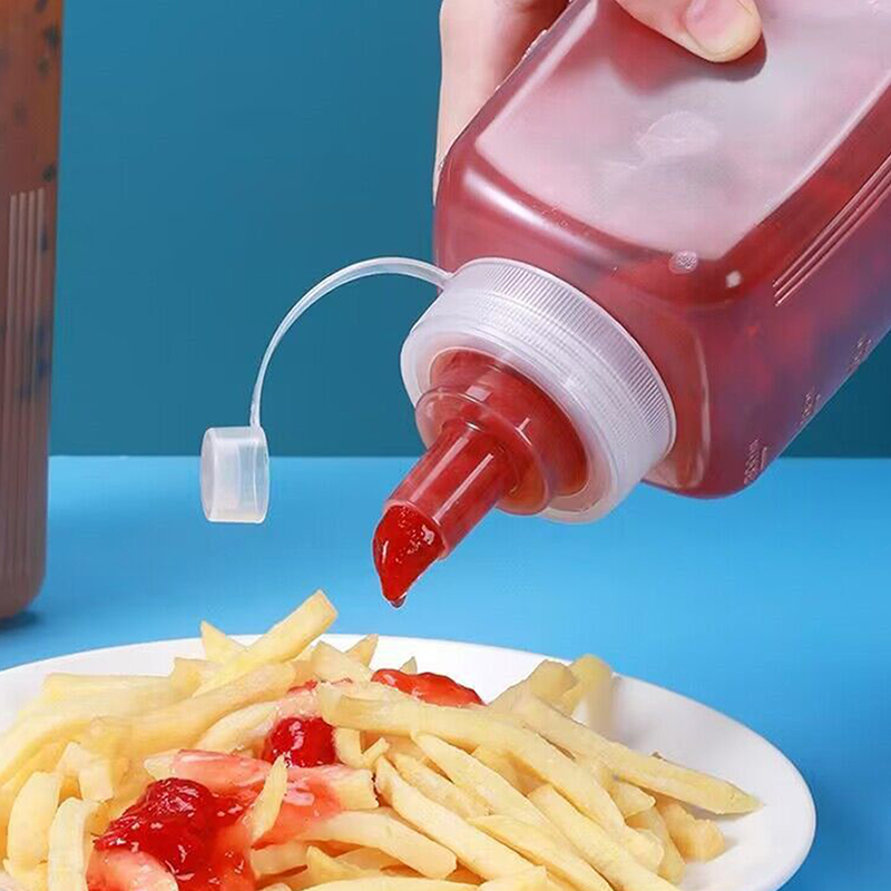 600/800/1000ML Squeeze Condime - огляд і ціна Salad Dressing Bottle