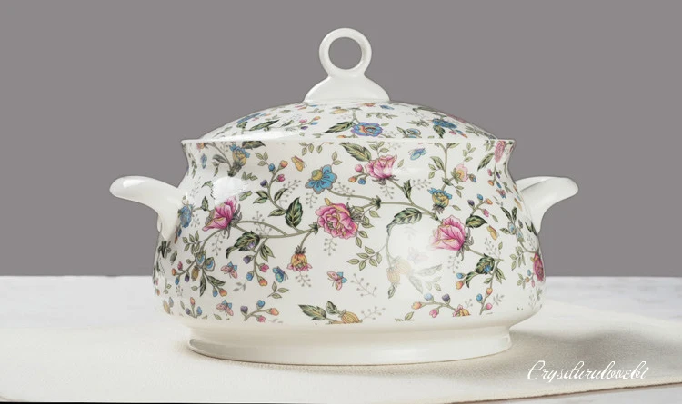 9 Inch, Bone China Tureen for  - огляд і ціна Food Storage Plant