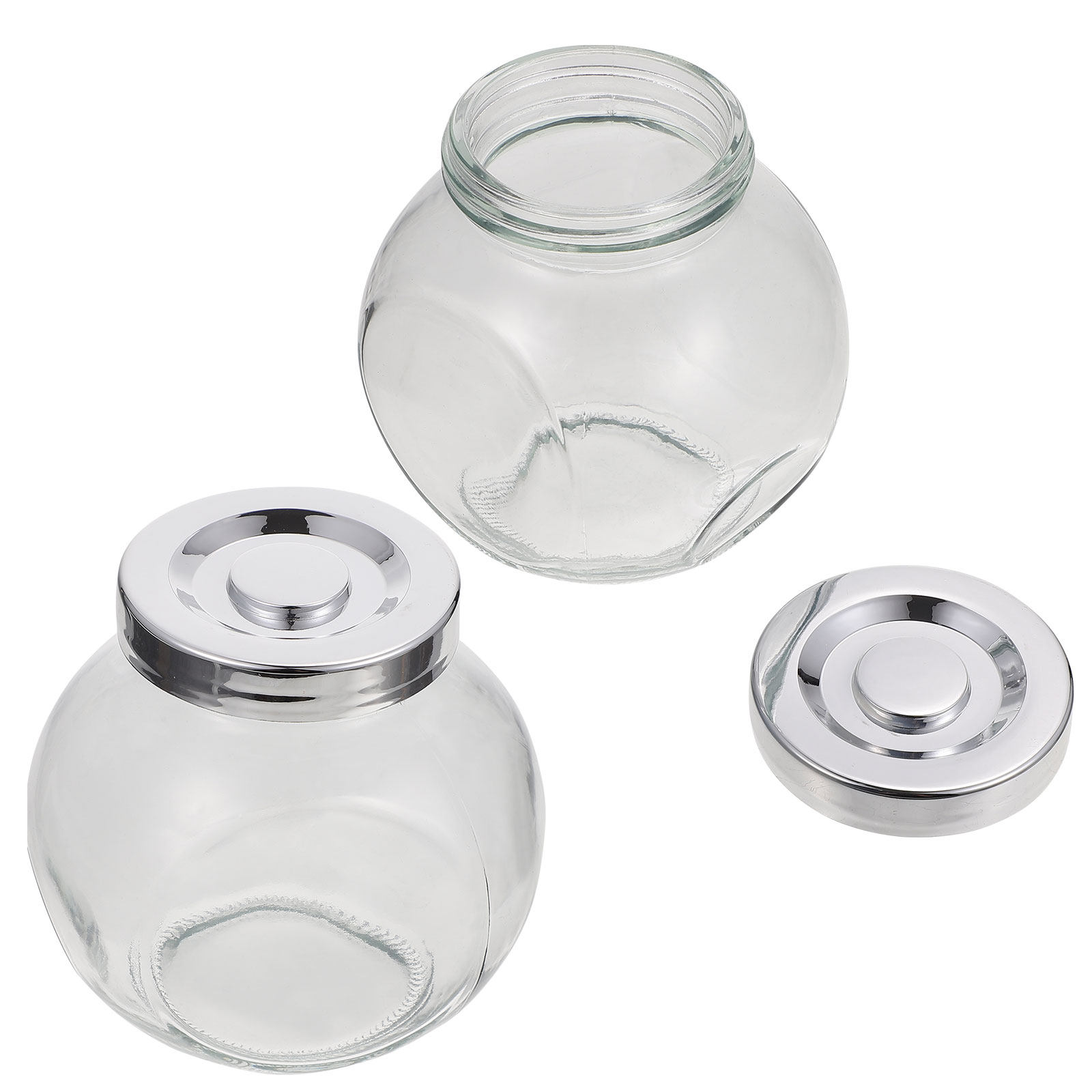 2Pcs Fruit Jam Storage Bottles - огляд і ціна Food Storage Glass