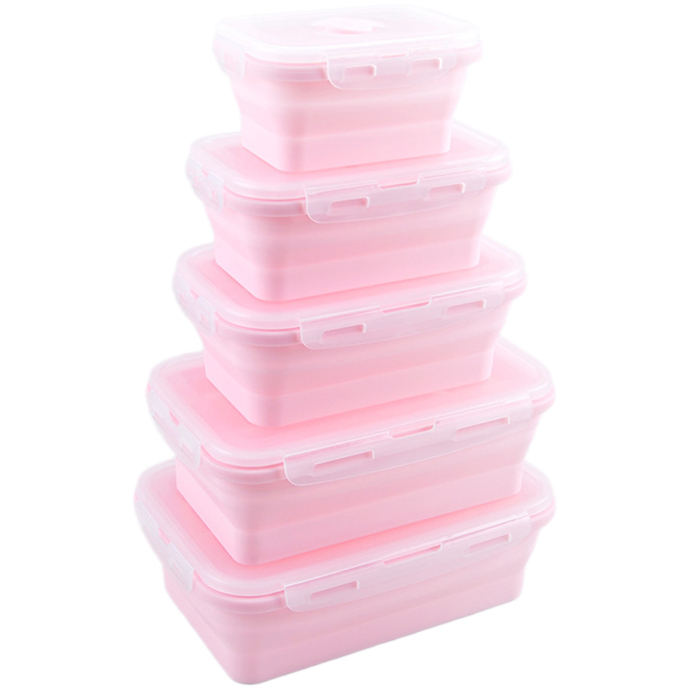 Foldable Silicone Lunch Box Se - огляд і ціна Food Storage Safe