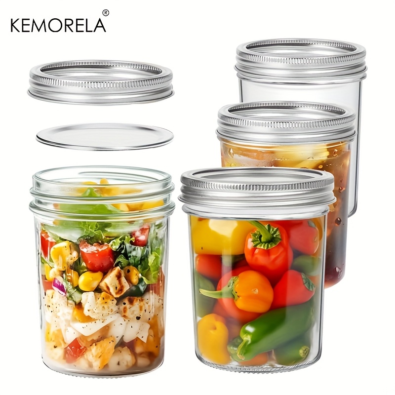 KEMORELA Mason Jars 350ML With - огляд і ціна Salad Dressing Bottle