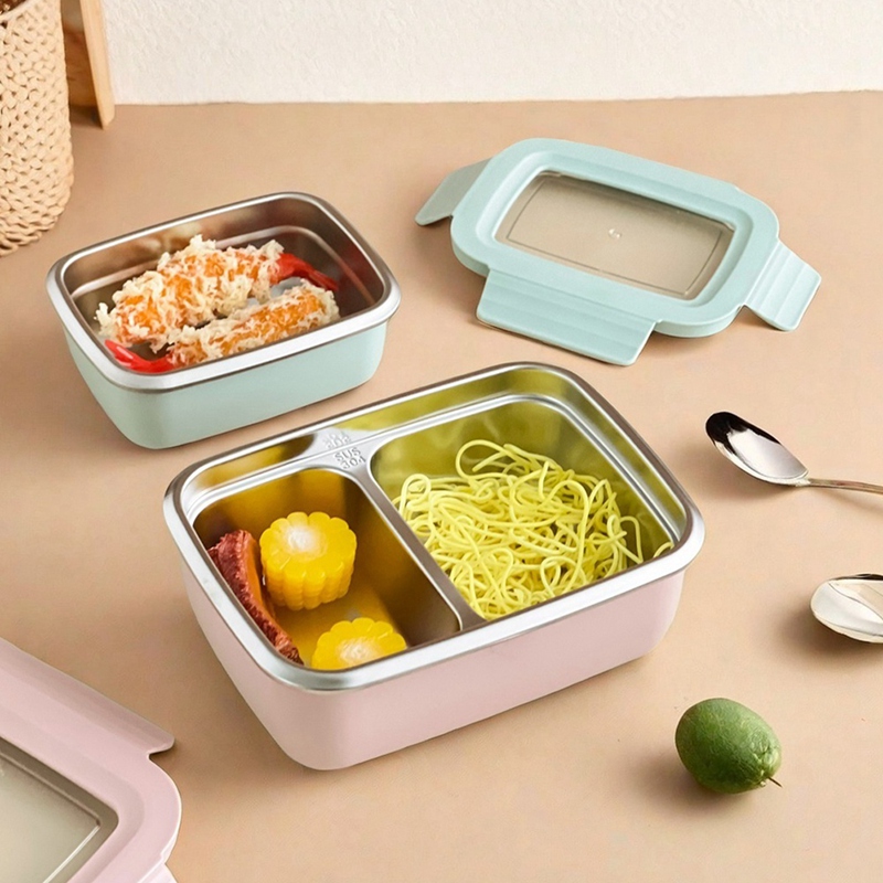 304 Stainless Steel Divided Be - огляд і ціна Stainless Lunch Box