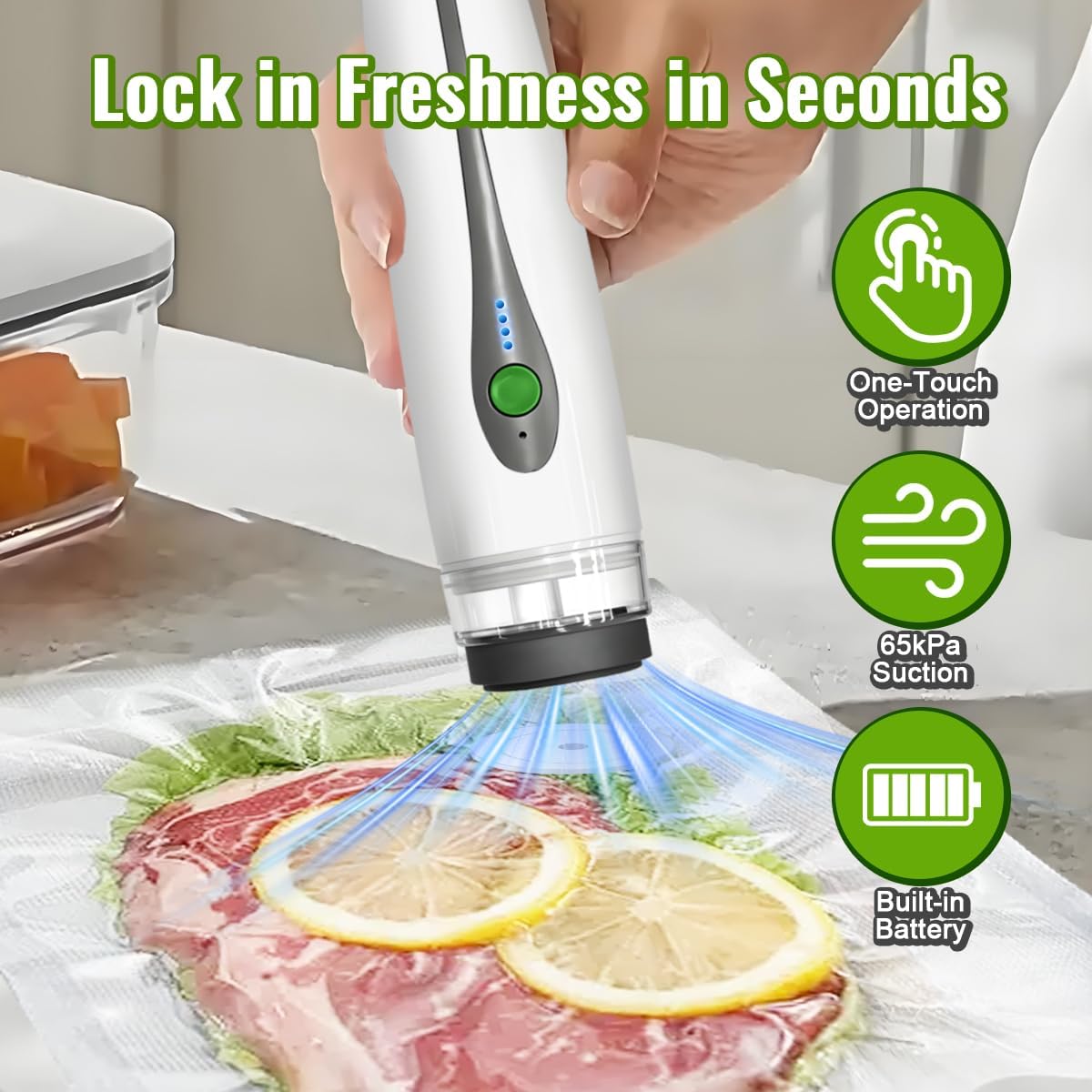 Automatic Mini Vacuum Sealer P - огляд і ціна Food Storage Machine