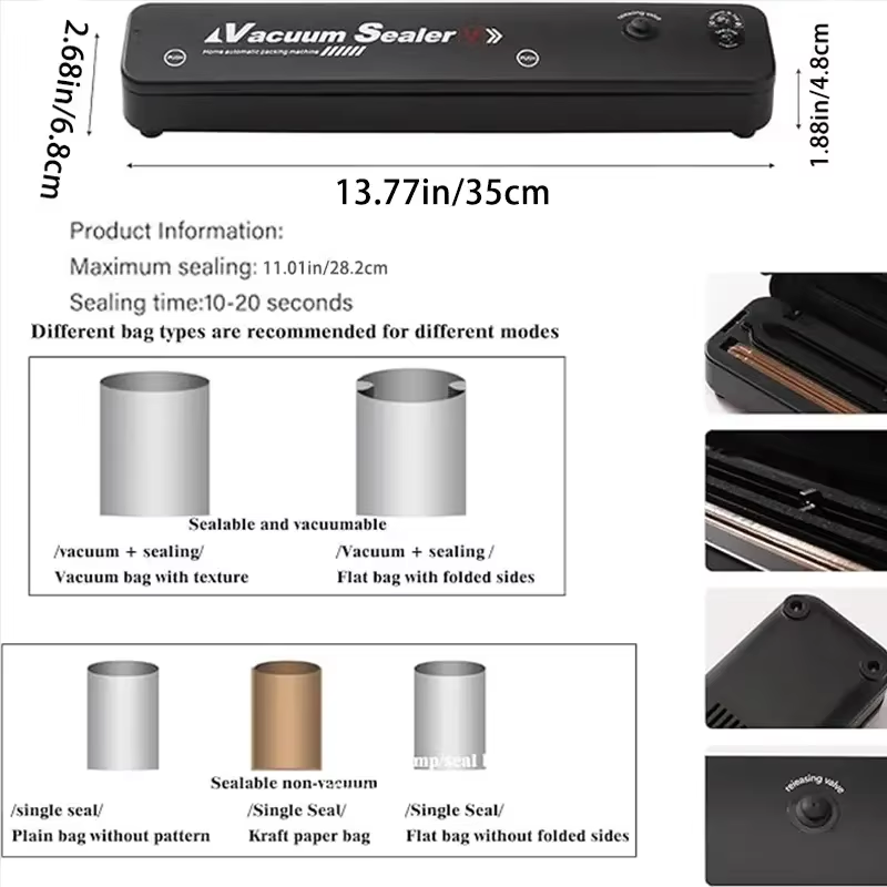2026 High Quality Vacuum Seale - огляд і ціна Food Storage Machine