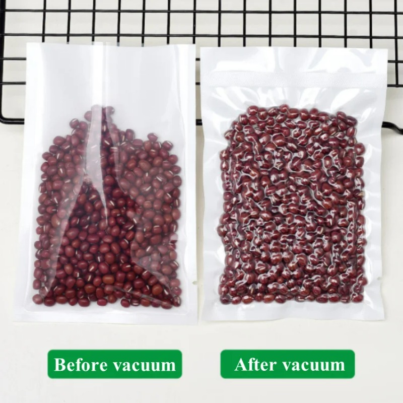 100PCS Open Top Clear White Va - огляд і ціна Food Storage Long Term