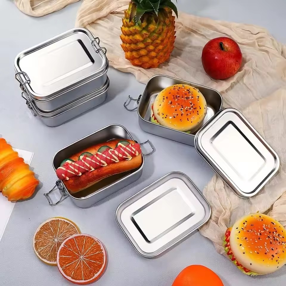 Durable Stainless Steel Bento  - огляд і ціна Stainless Lunch Box