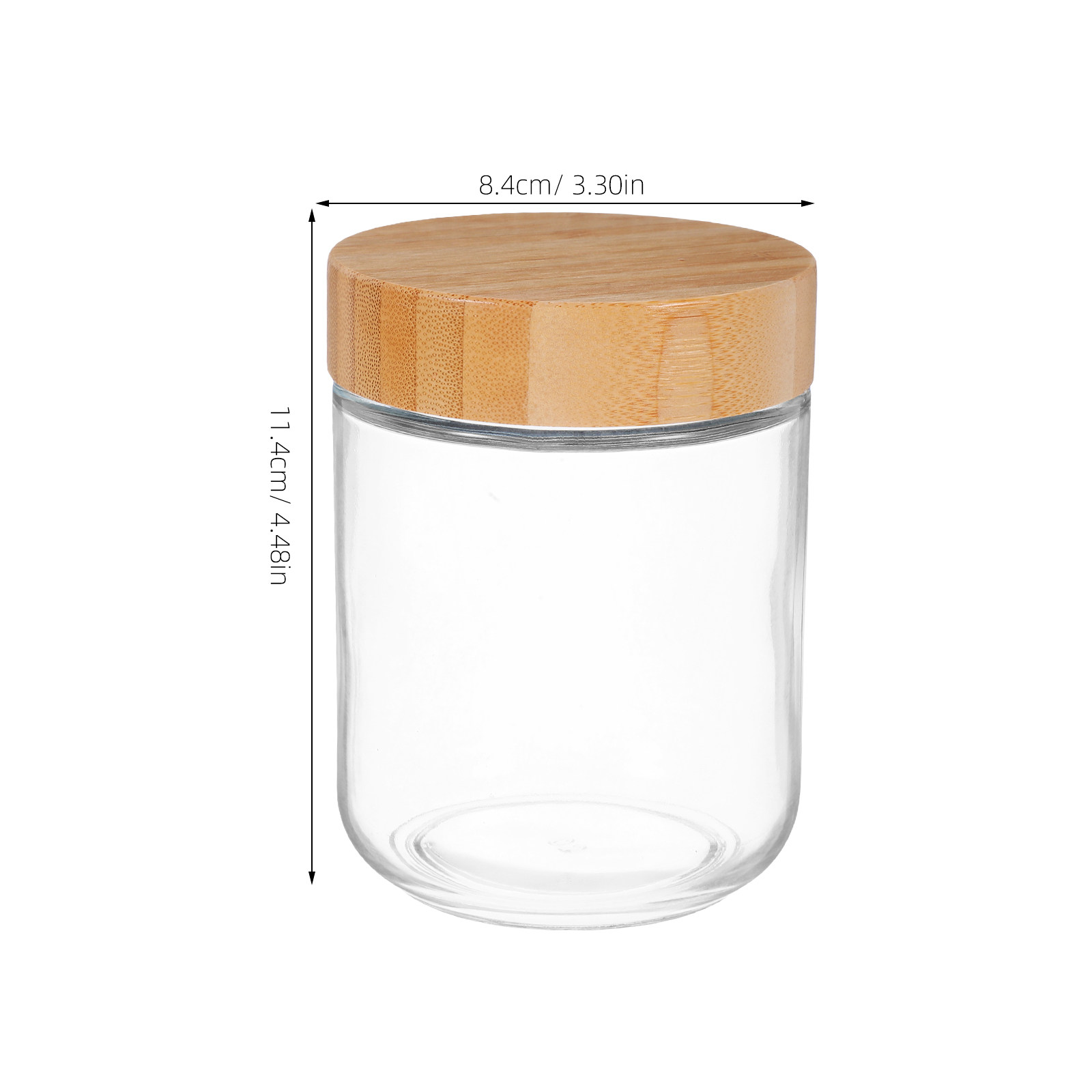 4Pcs Glass Kitchen Storage Jar - огляд і ціна Food Storage Glass