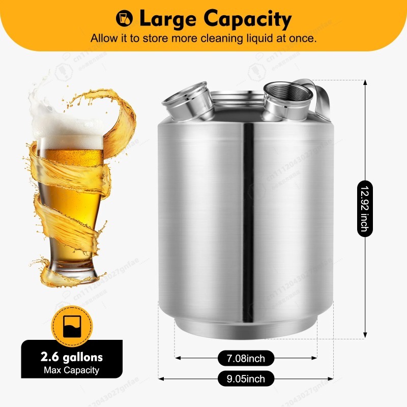 10L Stainless Steel Beer Line  - огляд і ціна Food Storage Machine