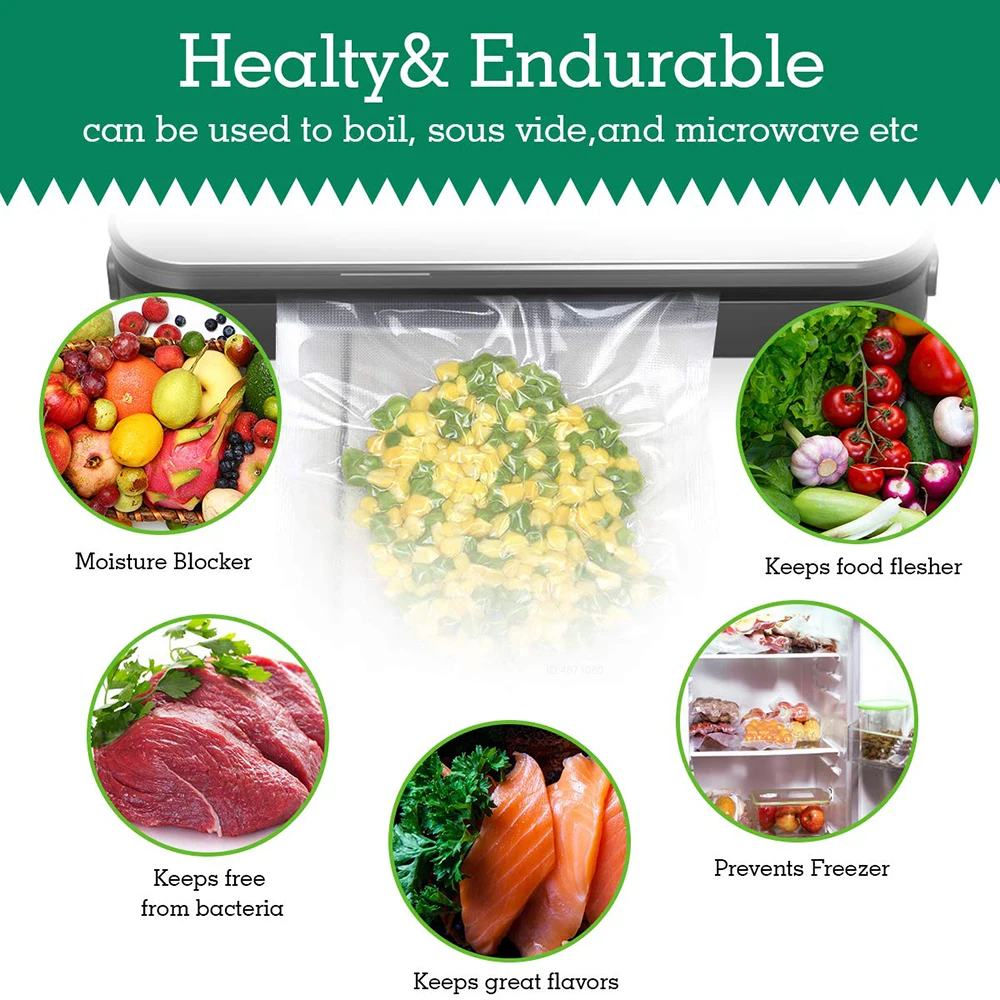 Sous Vide Roll Bags for Vacuum - огляд і ціна Food Storage Machine