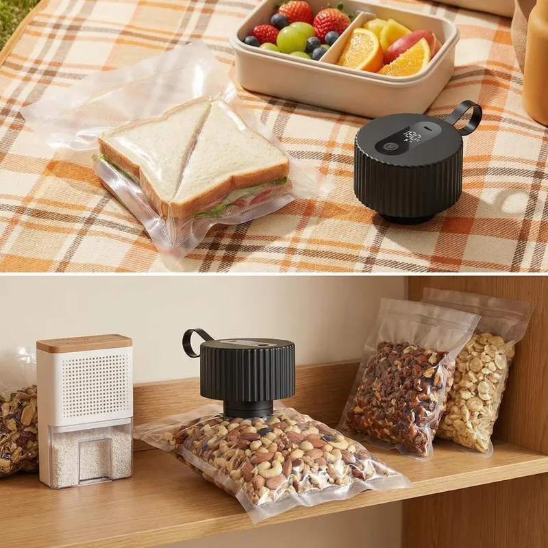 Electric Mason Jar Vacuum Seal - огляд і ціна Food Storage Machine